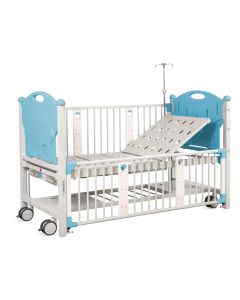 LETTINO PEDIATRICO 2 manovelle azzurro