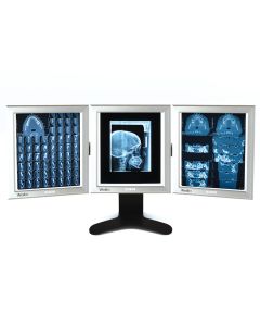NEGATIVOSCOPIO ULTRAPIATTO DA TAVOLO LED - 42x109 cm triplo