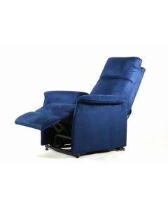 POLTRONA RELAX  ELEVABILE ARIANNA 1 motore - blu 