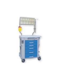 CARRELLO AURION TERAPIA colore azzurro