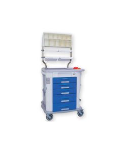 CARRELLO AURION MEDICAZIONE colore blu