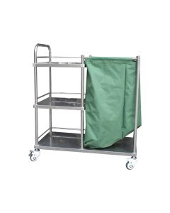 CARRELLO LAVANDERIA con 3 ripiani