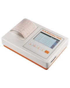 ECG CARDIOLINE 100L FULL schermo a colori touch da 5"
