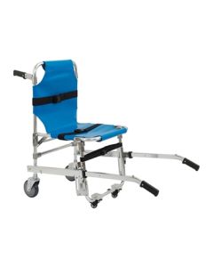 Sedia pieghevole portantina blu per scale 84x52x91 cm Gima