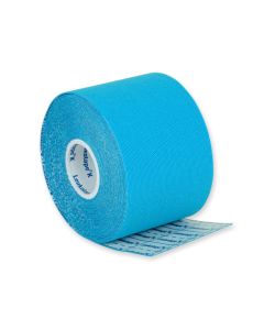 Leukotape K, tape per taping neuromuscolare bsn, 5x5 cm, colore azzurro, conf. 1 pezzo
