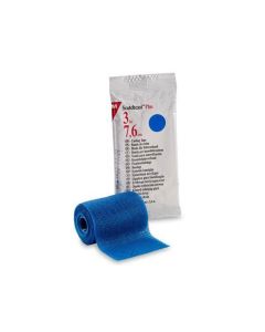 Scotchcast 3M benda sintetica 7,5cm x 3,65m blu, conf. 10 pezzi