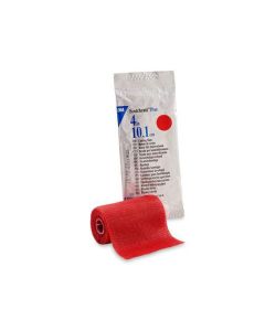 Scotchcast 3M benda sintetica 10cm x 3,65m rosso, conf. 10 pezzi