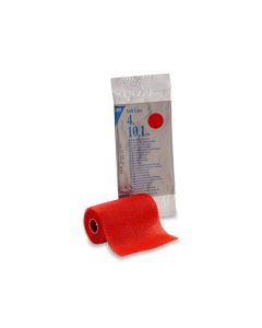 Softcast 3M benda sintetica semirigida 10cm x 3,65m rosso, conf. 10 pezzi