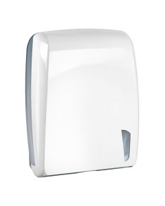 Dispenser carta asciugamani interfogliata bianco-41x14x32 cm-Mar Plast