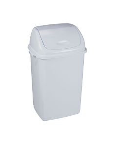 Pattumiera con coperchio basculante Rif Basic-18 e 50 lt-Medial