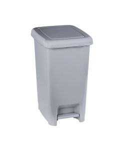 Pattumiera a pedale per rifiuti Slim grigia-60 e 40 lt-Medial