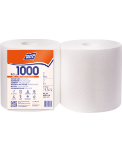 Real carta Paper wall 1000 bobina carta 800 strappi conf. 2 rotoli 2 veli