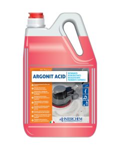 Detergente acido disincrostante per pavimenti e superfici senza acido cloridrico 6 kg Interchem Argonit Acid