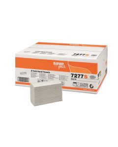 Asciugamano piegato a Z 20,5 x 24 cm 2 veli confezione 3000 pezzi Celtex Save