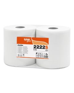 Carta igienica maxi jumbo 2000 strappi 300 metri 2 veli confezione 6 rotoli Celtex Save