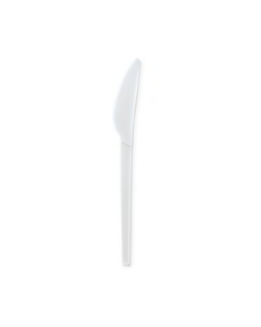 Coltello compostabile in cpla 16,5 cm confezione da 50 pezzi - Brenta