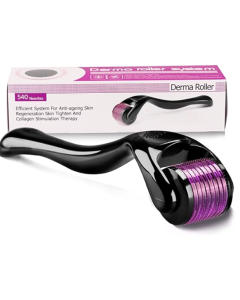 Dermaroller per Viso 0,75 mm 540 aghi in Titanio non sterile