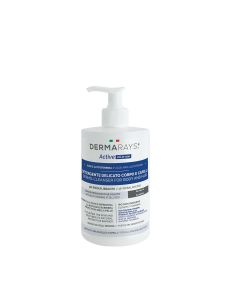 Detergente delicato corpo e capelli 500 ml con pompetta Dermarays Active All-in-One