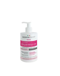 Crema corpo idratante 500 ml con pompetta Dermarays Velvet