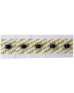 Fiab F9047/4F Elettrodo monouso Ecg 28x44 mm connessione femmina 4 mm per adulti conf. 50 pezzi 