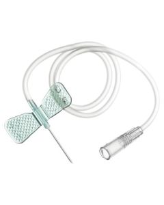 Ago a farfalla epicranico sterile monouso con tubo 30 cm Luer Lock varie misure confezione da 100 pezzi Rays FLY/SET