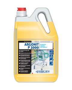 Detergente sgrassante alcalino per pavimenti ad alto traffico 6 kg Interchem Argonit P 3000
