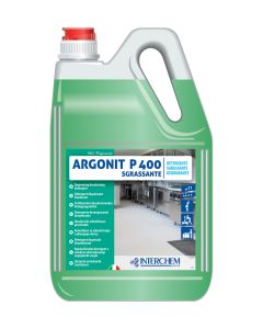 Detergente sgrassante per pavimenti di cucine e mense 5 kg Interchem Argonit P 400 Sgrassante