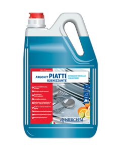 INTERCHEM ARGONIT PIATTI IGIENIZZANTE detergente ultraconcentrato igienizzante all'arancia 5 kg