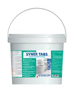 Pastiglie lavabicchieri e lavatazzine 5 in 1 idrosolubili 3 kg Interchem Syner Tabs