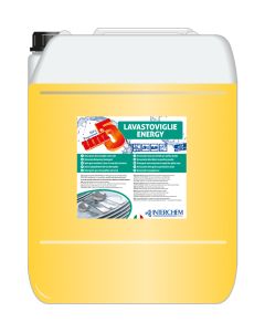INTERCHEM UNI5 LAVASTOVIGLIE ENERGY detergente lavastoviglie concentrato professionale 25 kg
