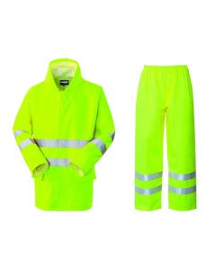 Completo alta visibilità impermeabile Hi-Vis-Rossini
