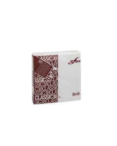 Tovagliolo 38 x 38 cm 2 veli bianco confezione 50 pezzi Infibra Classic