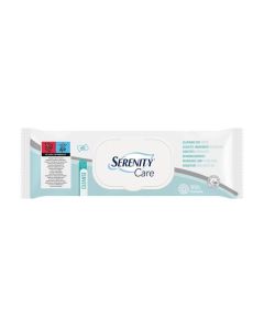 Salviette umidificate detergenti con camomilla e pantenolo da 63 pezzi Serenity
