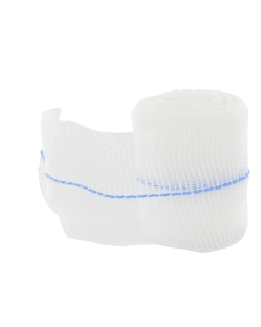 Garza Cotone a rotolo X-Ray 5m x 1,25cm Nastro con solfato di bario conf. 24 pz