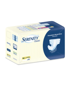 Pannolone a mutandina con adesivi taglia M Extra da 30 pezzi Serenity Classic