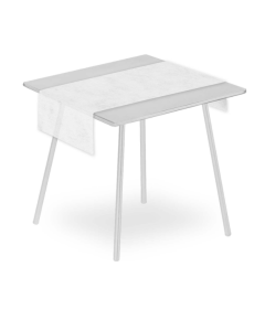Runner in tnt 120 x 48 cmBianco conf. 25 pezzi
