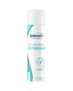 Schiuma detergente senza risciacquo con pantenolo e camomilla 400 ml Serenity SkinCare