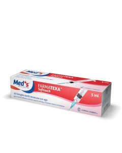 Siringa per insulina 1 ml con ago 25G x 5/8 cono luer centrale confezione da 100 pezzi Med's Farmatexa