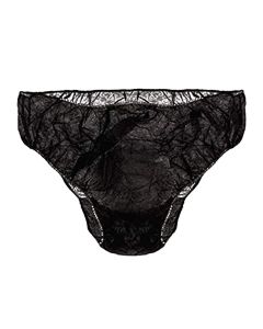 Slip uomo coprente nero imbustato singolo 20 pezzi