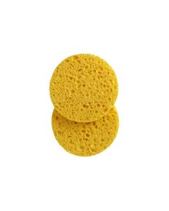 Spugna trucco in cellulosa Ø 7,5 cm confezione da 2 pezzi Xanitalia