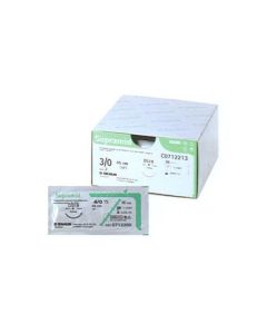 Sutura monofilamento non assorbibile in poliammide B-BRAUN SUPRAMID 3/0 (2) 45 cm ds 16-conf. 36 pz