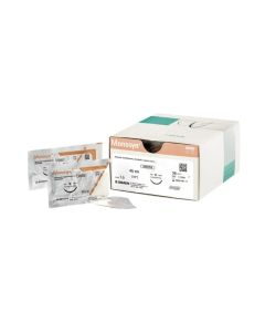 Sutura sterile sintetica assorbibile monofilamento B-BRAUN MONOSYN 6/0 (0,7) 70 cm ds12 conf.36 pz