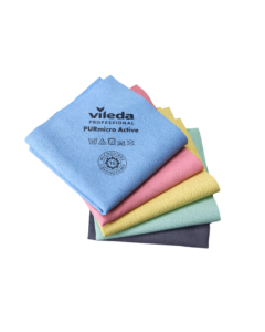 Vileda panno PURmicro Active rosso 35×38 cm conf. 5 pezzi