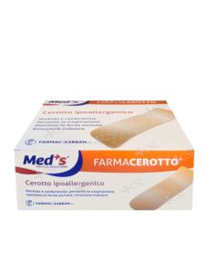 Cerotti adesivi 19 x 72 mm confezione da 1000 pezzi Med's