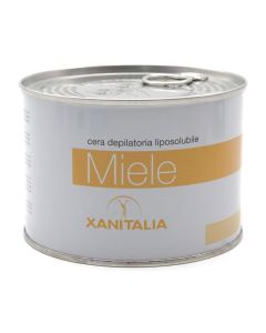 Ceretta liposolubile in barattolo miele 400 ml Xanitalia