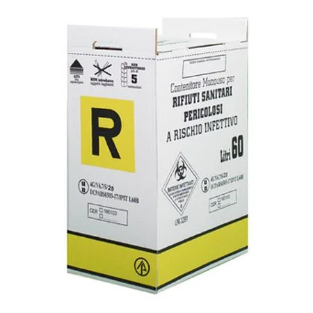 Contenitore Per Aghi Usati Giallo - Porta Taglienti Tascabile, Sicurezza Medico-sanitaria