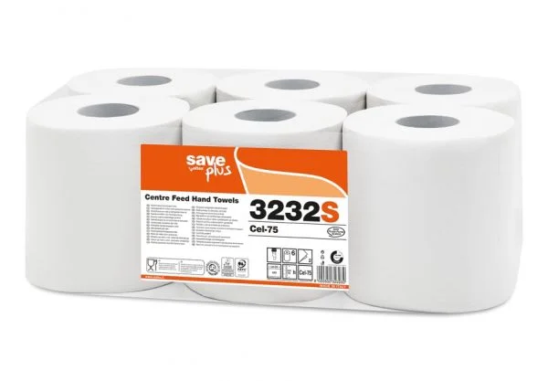 6 Rotoli Asciugamani Di Carta BLU - Carta Cellulosa 2 Veli 450 Strappi Per Uso Professionale - Foto 2